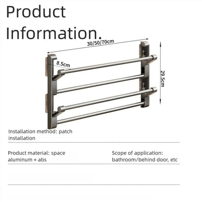 Wall-Mounted Shoe Rack with Drainage System