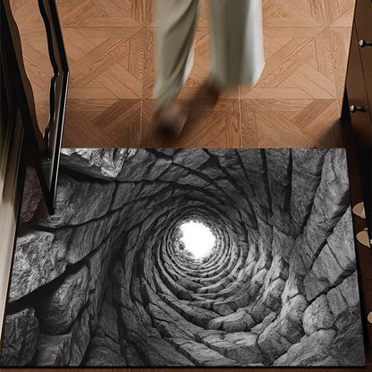 3D Optical Illusion Door Mat – Anti-Slip
