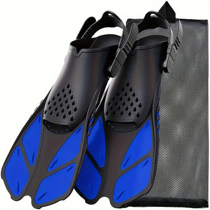 Adjustable Short Snorkeling Fins – Open Heel
