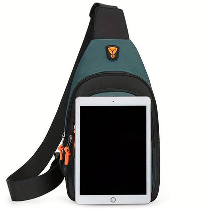 Waterproof Shoulder Bag with Multiple Compartments