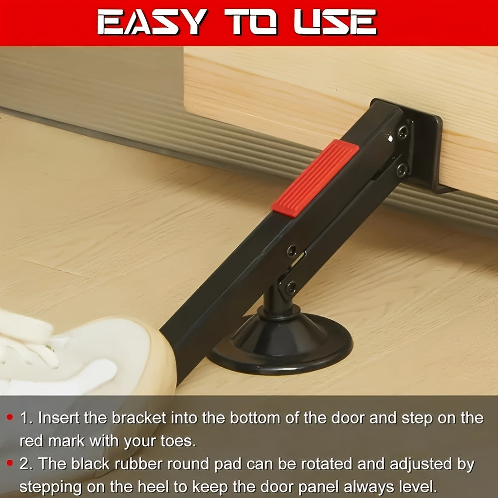 Door opener with foot pedal 360° rotatable