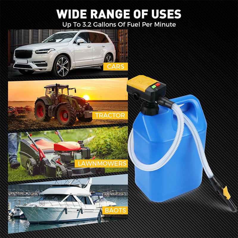 Auto-Stop Fuel Pump with Auto Stop