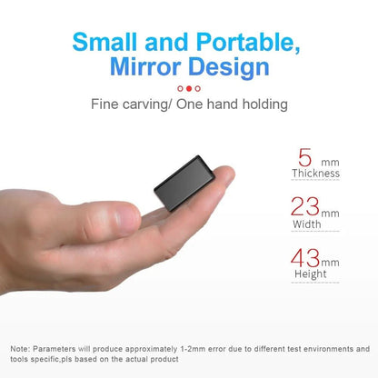 VoiceNote Mini Dictaphone with Voice Activation