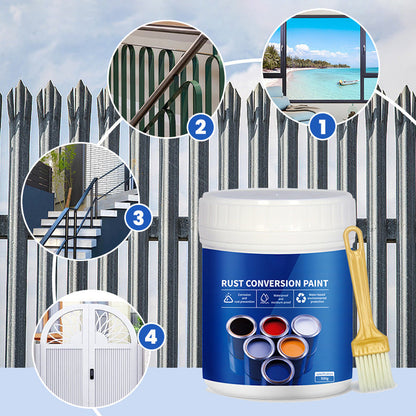 Metal Rust Protection Paint with Rust Converter
