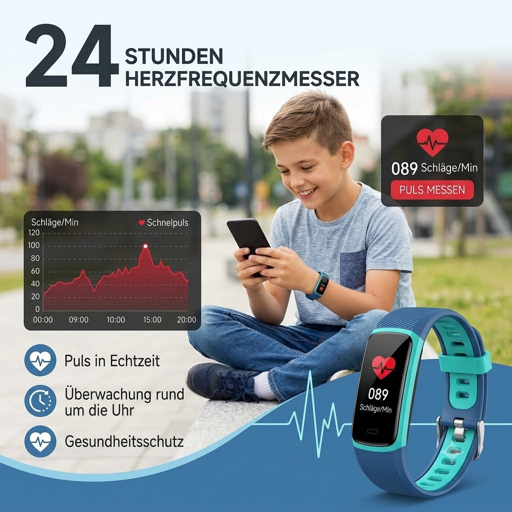 Kids' Smartwatch with GPS & Pedometer