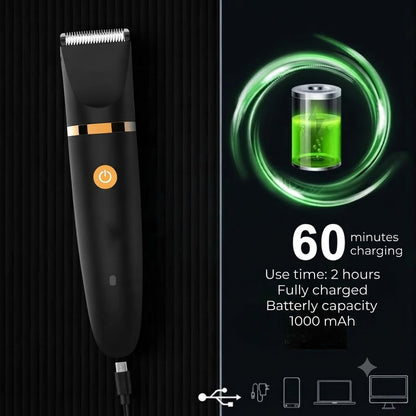 3-in-1 Body Groomer for Men – Electric Body Trimmer