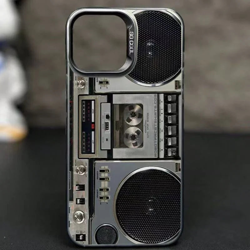 Retro Boombox Case for iPhone 7–17