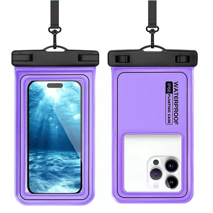 Water-Resistant Smartphone Case with Shoulder Strap