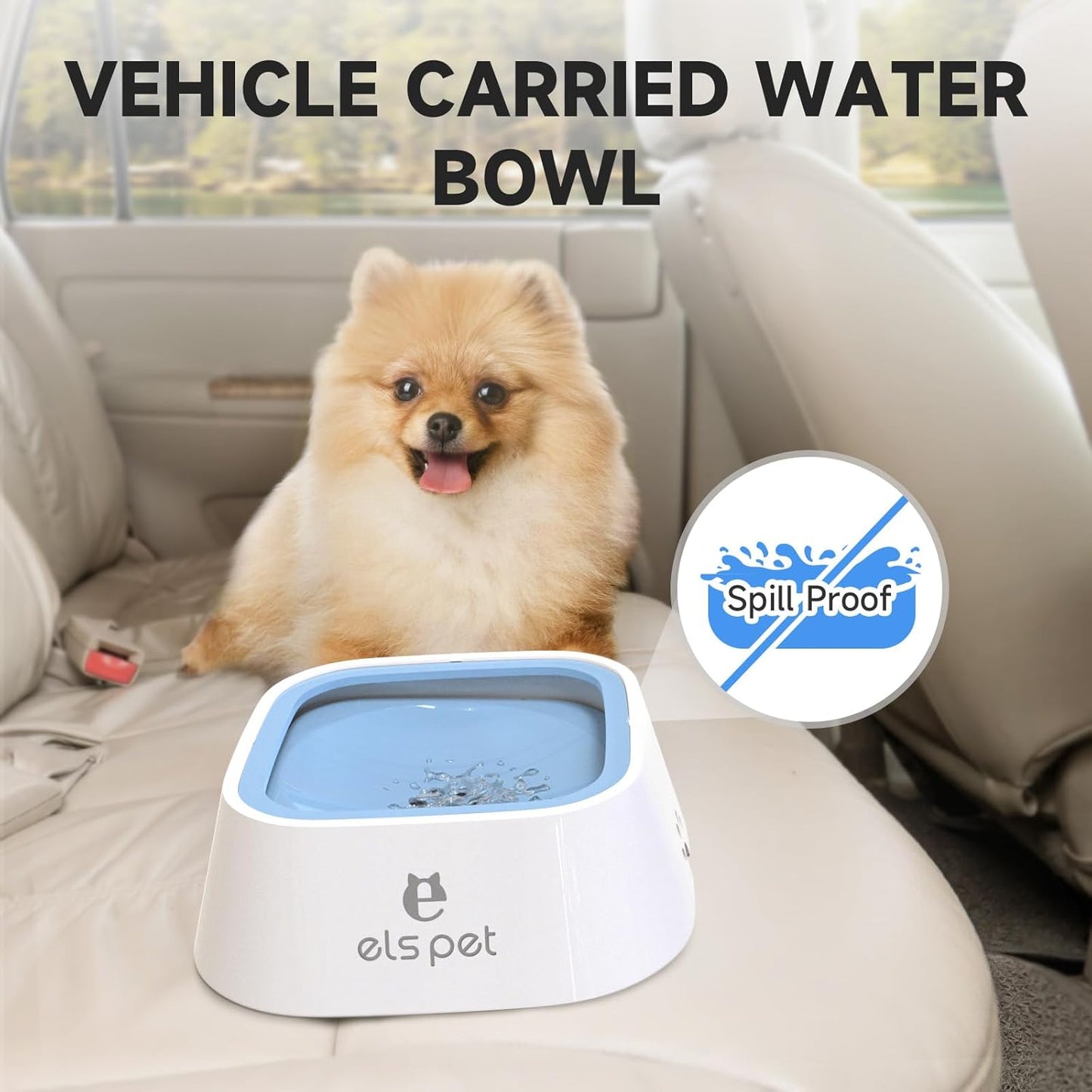 PawClean Anti-Drip Water Bowl for Dogs