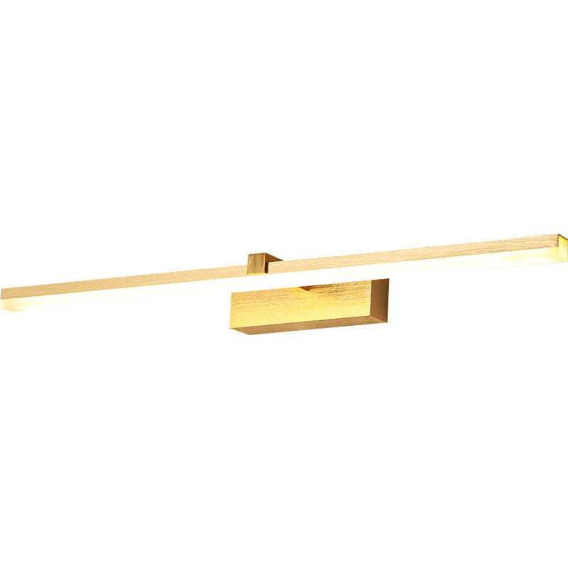 Golden LED Bathroom Lamp Modern Design