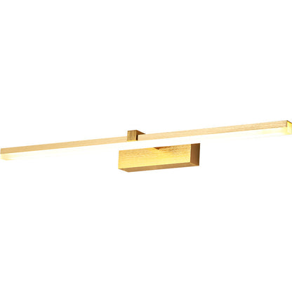 Golden LED Bathroom Lamp Modern Design