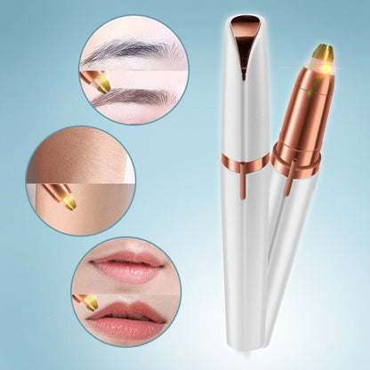 Electric Eyebrow Trimmer with Gold Precision Tip