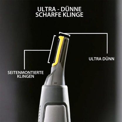 Precision Trimmer with LED Light & Titanium Blades