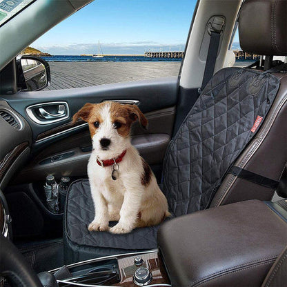 Waterproof Pet Car Seat Cover with Non-Slip Base