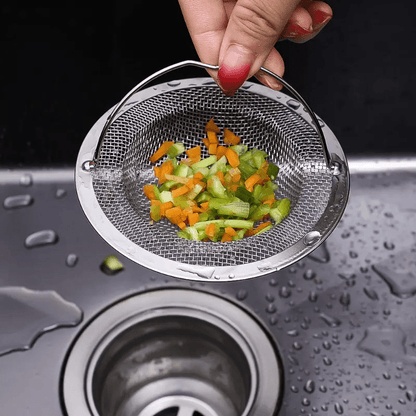 Stainless Steel Drain Strainer Protection Against Blockages