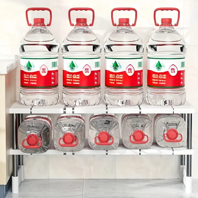 Extendable Under-Sink Shelf Kitchen