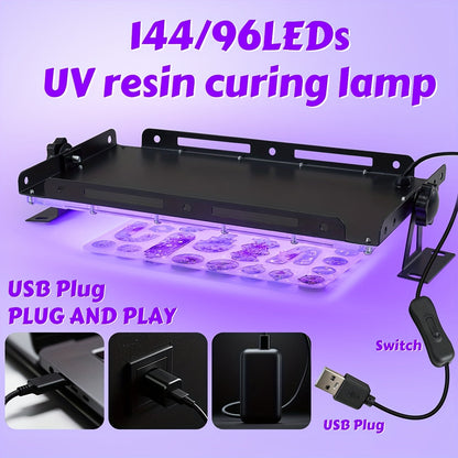 UV Resin Curing Lamp 96/144 LEDs