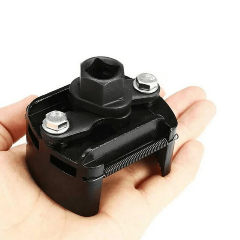 Adjustable Oil Filter Wrench 60–80 mm | 2-Claw Grip for Oil Filters