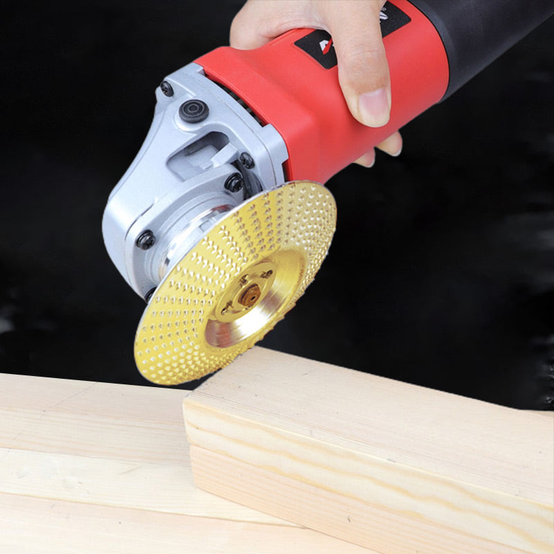 Carbon Steel Angle Grinder Wood Shaping Disc