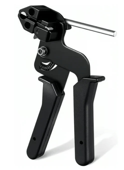 Stainless Steel Cable Tie Gun with 100 Cable Ties