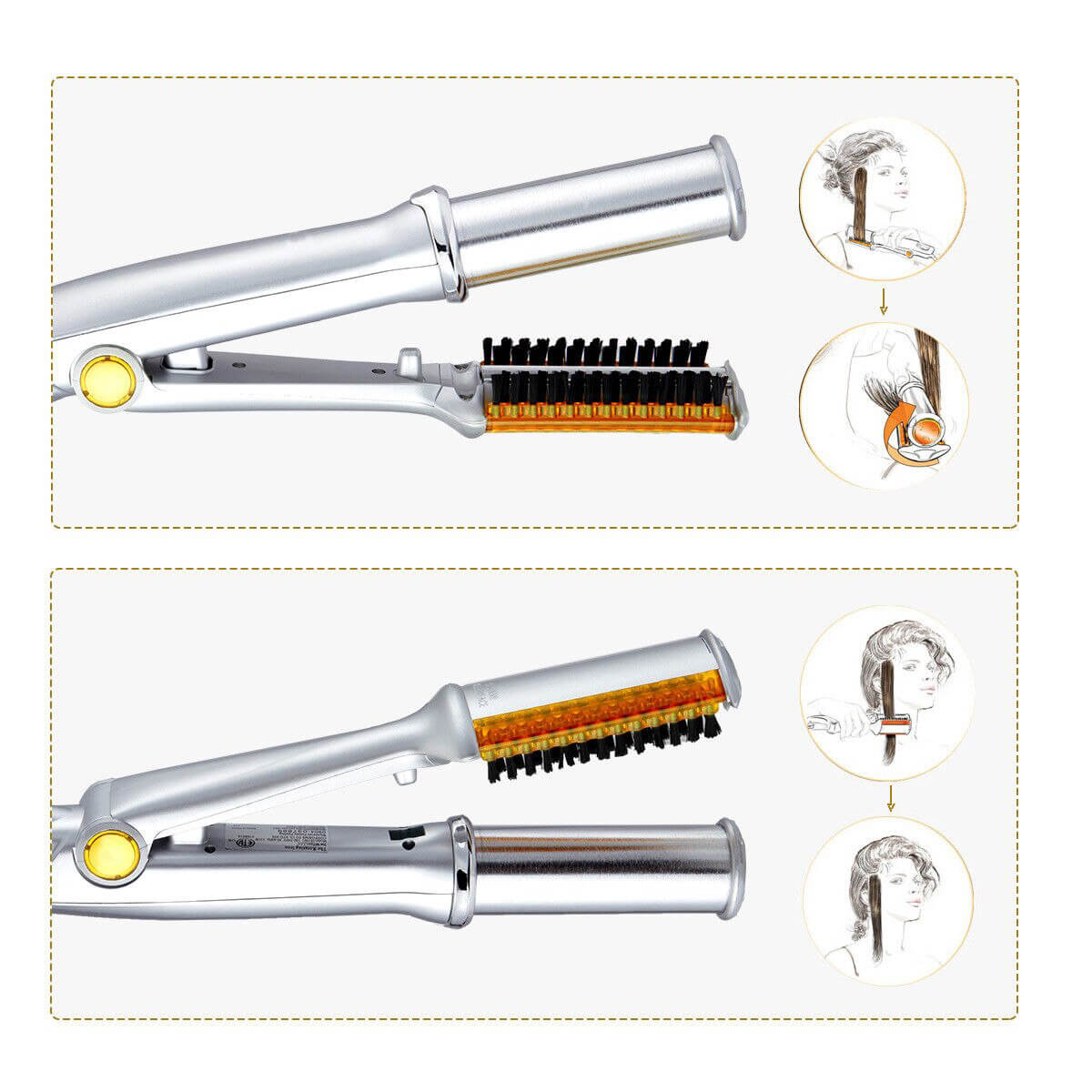 InStyler 2-in-1 Styling Device with Rotating Barrel