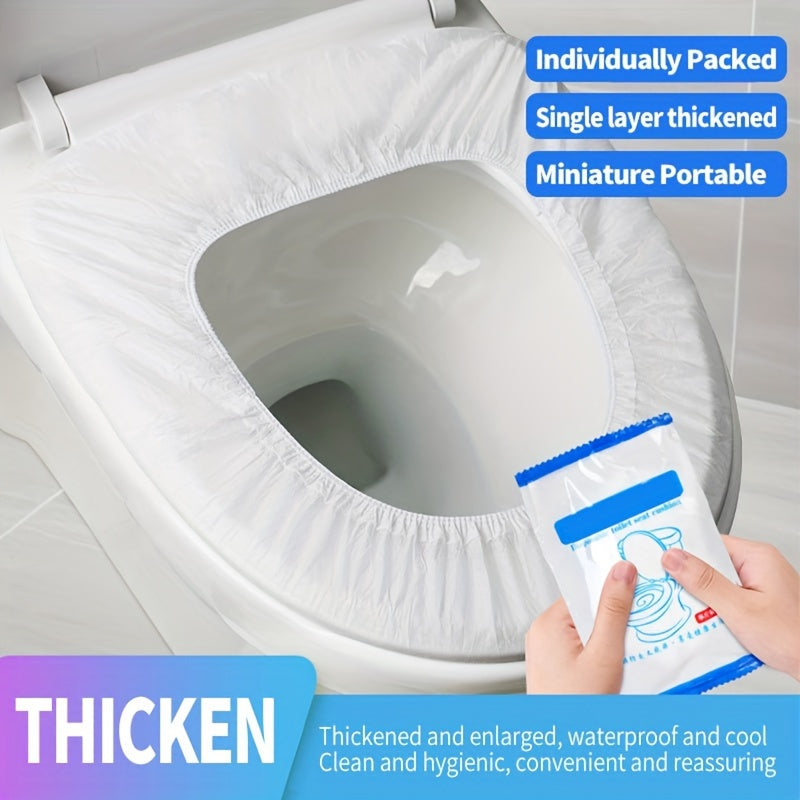Disposable Toilet Seat Covers with Elastic Band 50/100 pcs