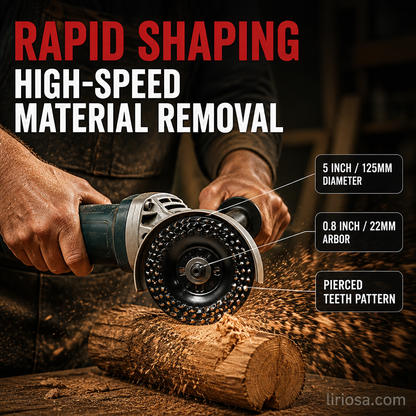 VeloCraft Wood Grinding Disc for Angle Grinder