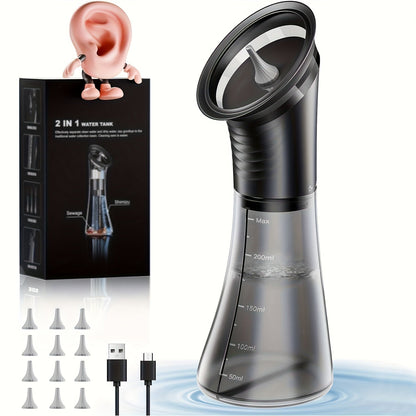 Electric Ear Cleaner with Dual Water Tank
