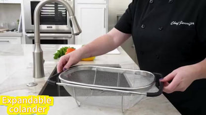 Expandable Stainless Steel Sink Strainer