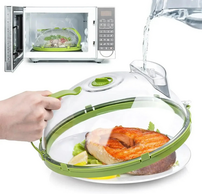 Microwave Steam Cooker & Splash Guard