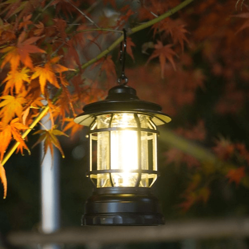 Retro LED Camping Lamp VintageGlow