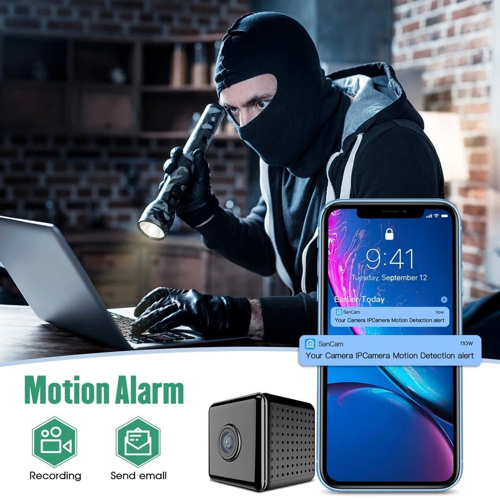 HOMEWATCH Wireless Indoor Camera with Live View
