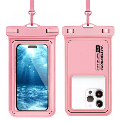 Water-Resistant Smartphone Case with Shoulder Strap
