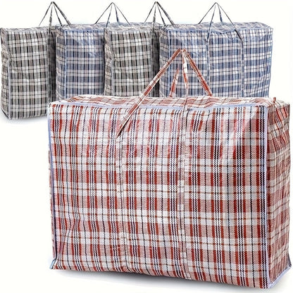 Large Storage Bags with Zipper 5-Piece Set