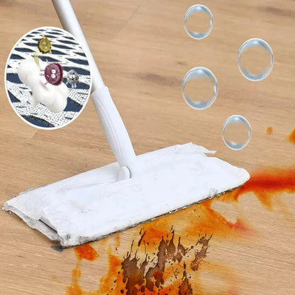 Flat mop with 112 cm handle