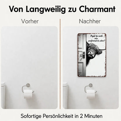 HumorVista™ — Adds Charm to Your Bathroom and Makes Everyone Laugh!