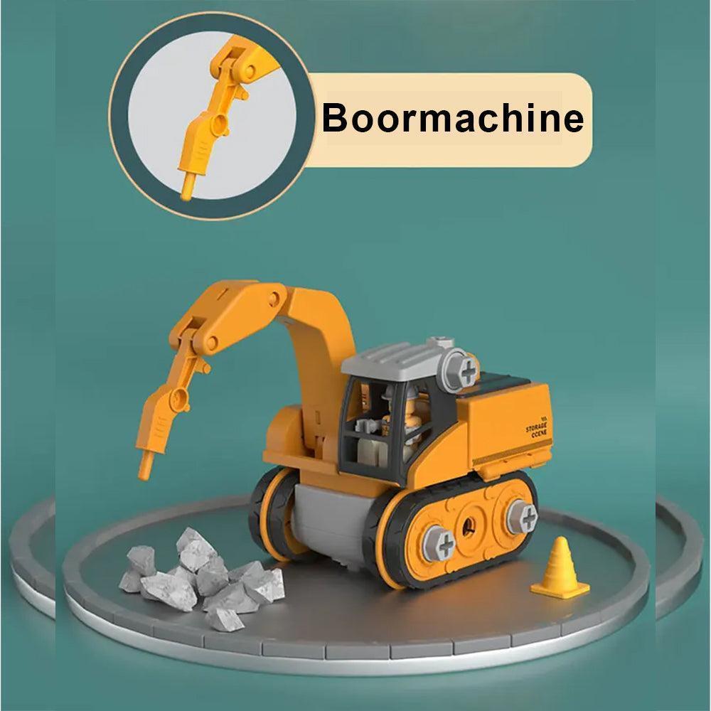 Excavator Learning Toy – Construction Vehicle Kit for Children