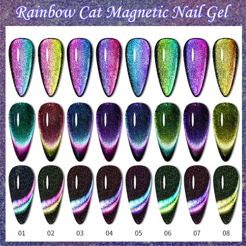 Super Galaxy Cat's Eye Nail Polish Set