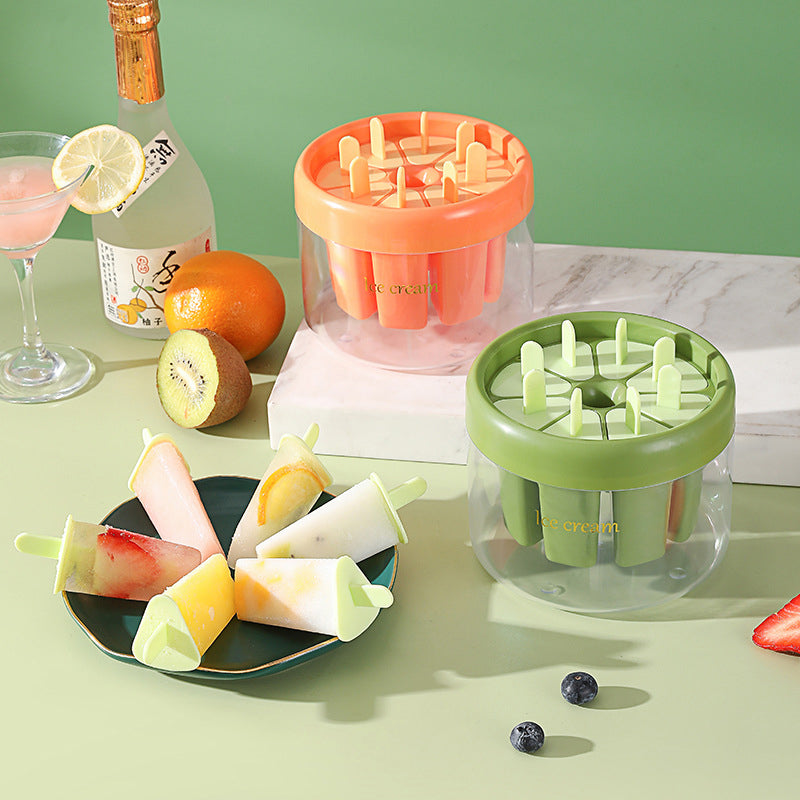 FrostFire Pops Ice Mold Set 8-Piece Popsicle Maker