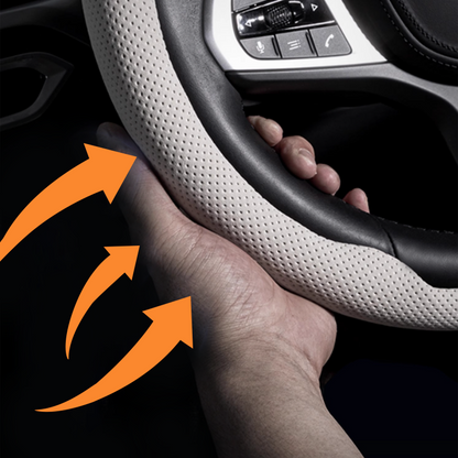 Universal Steering Wheel Cover with Anti-Slip Grip