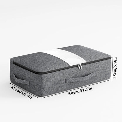 Underbed Storage Bag with Viewing Window