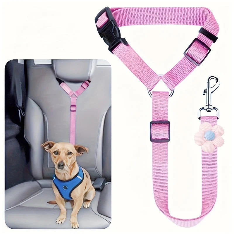 Dog Safety Harness & Leash 2-in-1