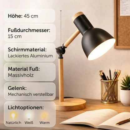 HoutLicht Desk Lamp for Office Desk