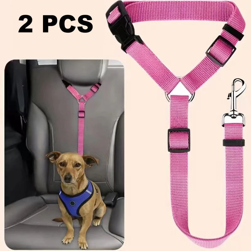 Dog Safety Harness & Leash 2-in-1