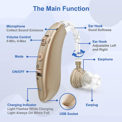 Digital In-Ear Sound Device with Noise Cancellation
