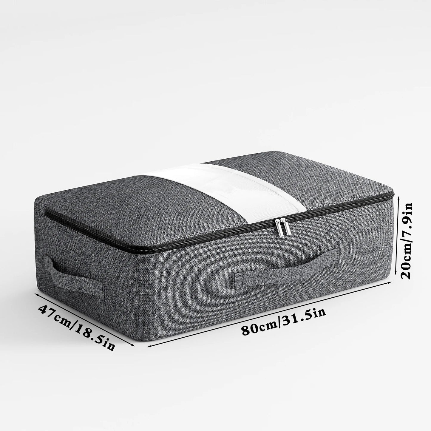 Underbed Storage Bag with Viewing Window