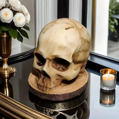 Skull Knife Holder – Gothic Kitchen Decor