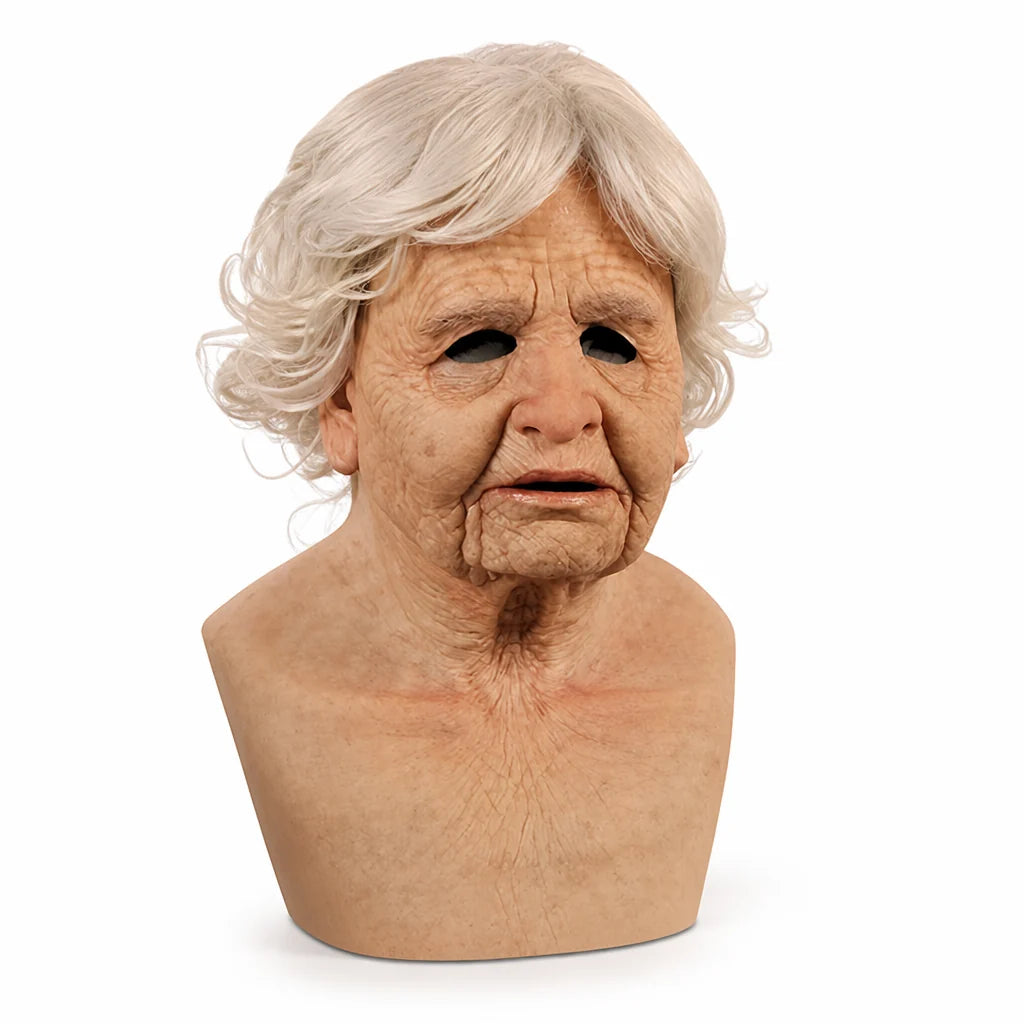 Realistic Natural Latex Mask (Elastic Fit for Adults)