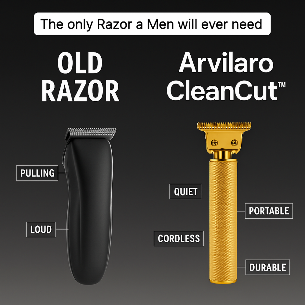Precision Trimmer with Carbon Steel Blades