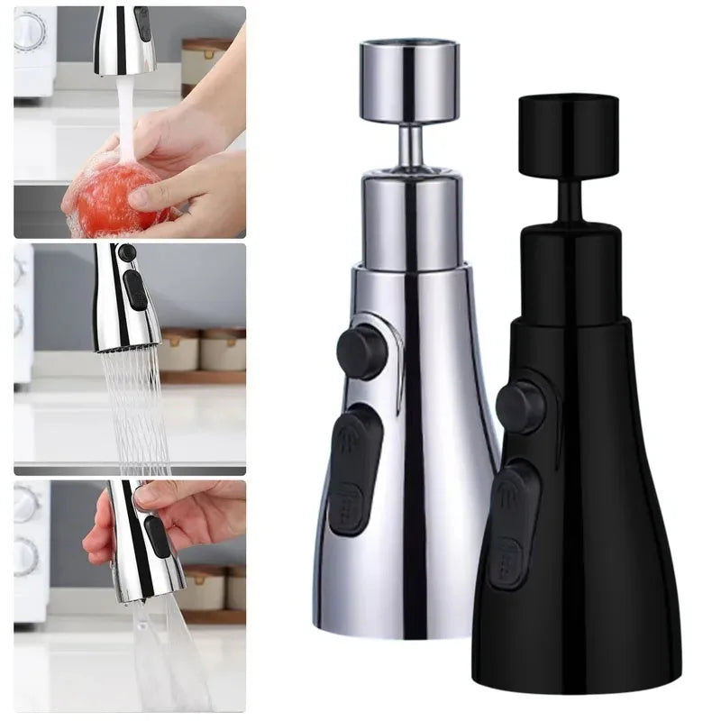 HydroFlex360 Kitchen Faucet Attachment with 360° Rotation